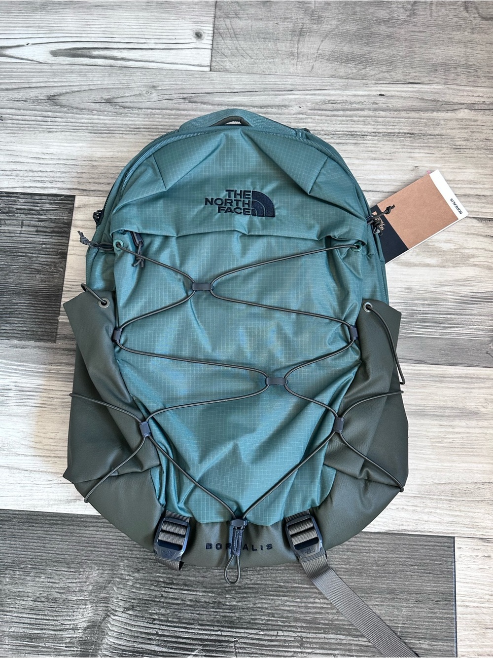 The North Face Borealis Commuter Laptop Pack, Duck Green/Taupe Green